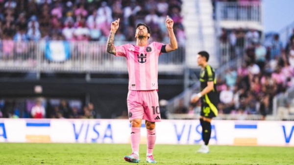 Partido totalmente perfecto del Inter Miami y de Leo Messi.