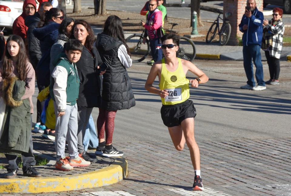 Leonardo Felices, segundo en 10K (Norman Evans/Jornada Medios).
