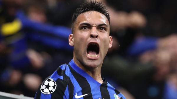 Lautaro abrió el marcador.