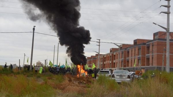 Las 204 viviendas del Procrear de Trelew, zona de conflicto por la falta de pagos de Nación.
