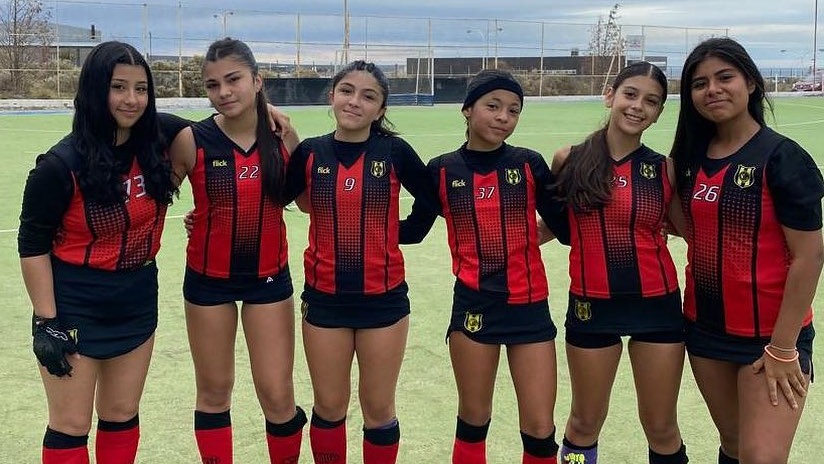 El hockey del Deportivo Madryn.