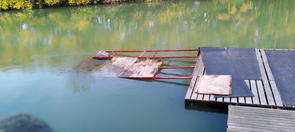 Así lucía el muelle anterior.