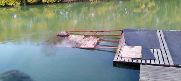 Así lucía el muelle anterior.