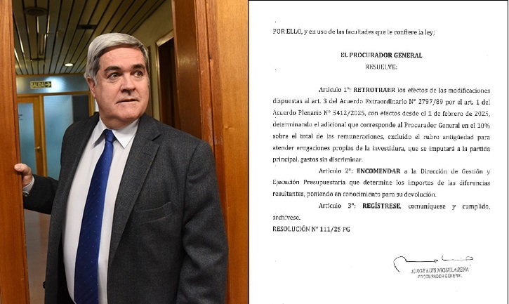La resolución del procurador cayó como una bomba.