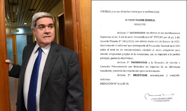La resolución del procurador cayó como una bomba.