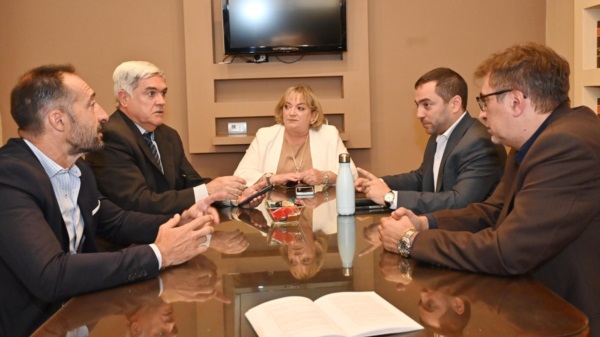 Daroca, Miquelarena, Bustos, Giacomone y Radin, en una foto reciente.
