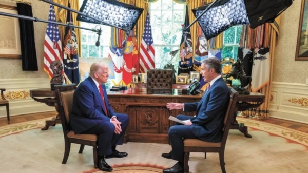 Donald Trump analiza la intervención de Estados Unidos en el conflicto de Medio Oriente.