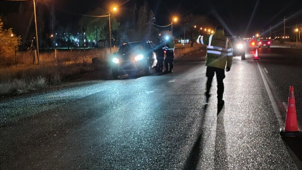 Provincia controló cerca de 9.000 vehículos.