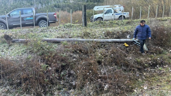 El grave accidente sucedió en la jurisdicción de Lago Puelo.
