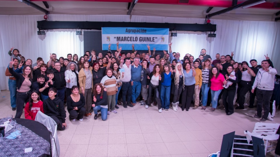 La agrupación "Marcelo Guinle" y su encuentro en Comodoro Rivadavia.