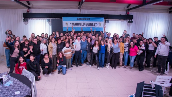 La agrupación "Marcelo Guinle" y su encuentro en Comodoro Rivadavia.