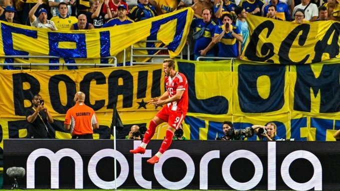 Harry Kane pescó un rebote y la mandó a guardar.