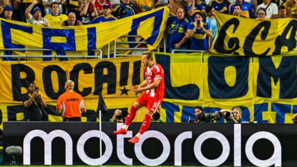 Harry Kane pescó un rebote y la mandó a guardar.