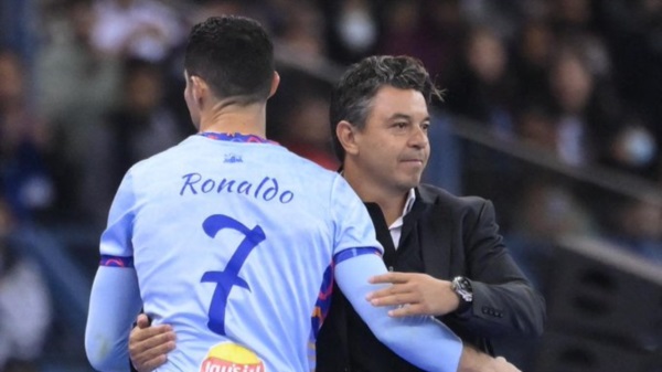 Gallardo desveló su conversación privada con Cristiano Ronaldo.