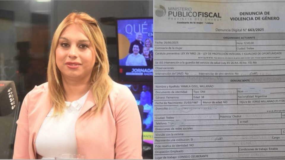 Yamila denunció en la Comisaría, haber sido agredida por su identidad trans. 