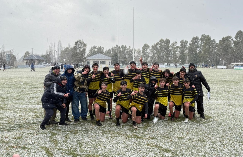 En M15 se jugó bajo la nieve.