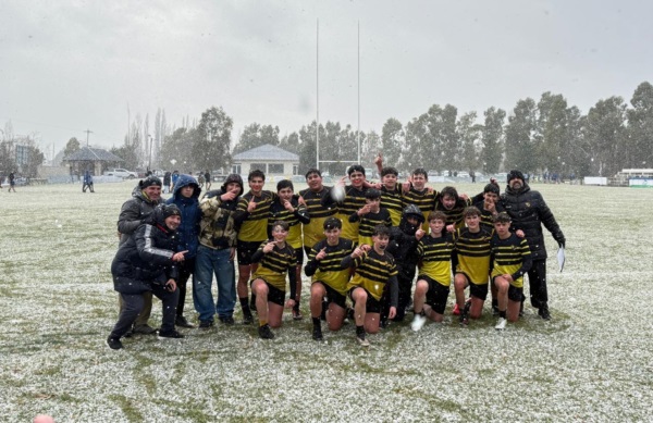 En M15 se jugó bajo la nieve.
