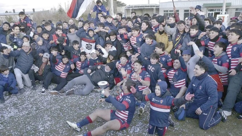 Comodoro RC, campeón en Primera División. (Foto: Crónica Comodoro).