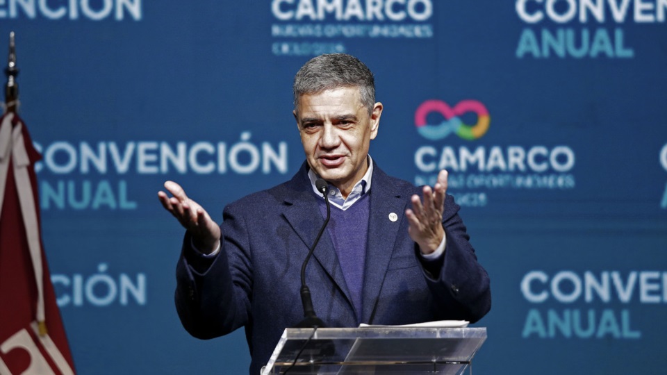 Jorge Macri, jefe de Gobierno de CABA.