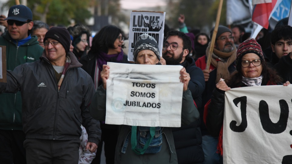 Las calles visibilizaron el reclamo al gobierno nacional.