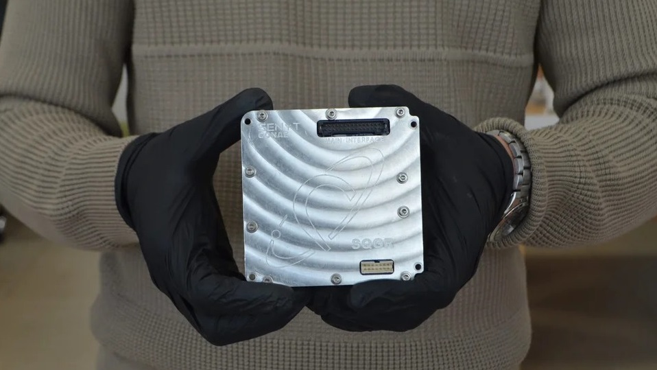 Receptor de GPS Fotografía: Agencia Noticias Argentinas / UNLP.
