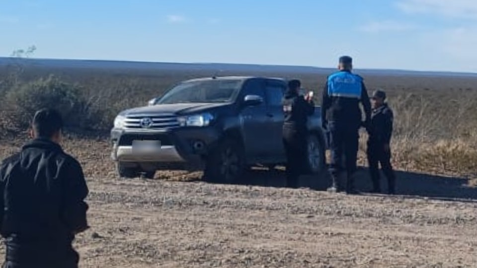 El joven fue demorado a 36 kilómetros de Rawson.
