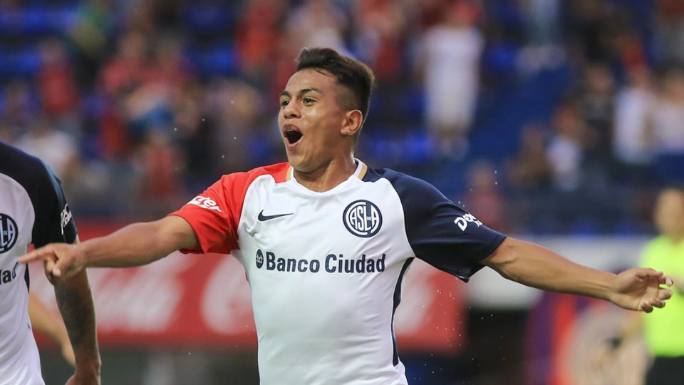 Nahuel Barrios, herido y preso.