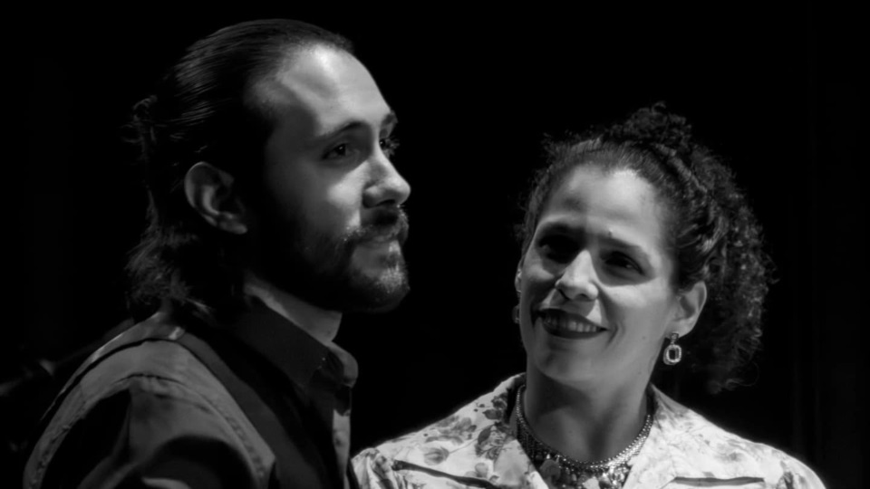 Naim Munier y la mezosoprano Patricia Martínez.