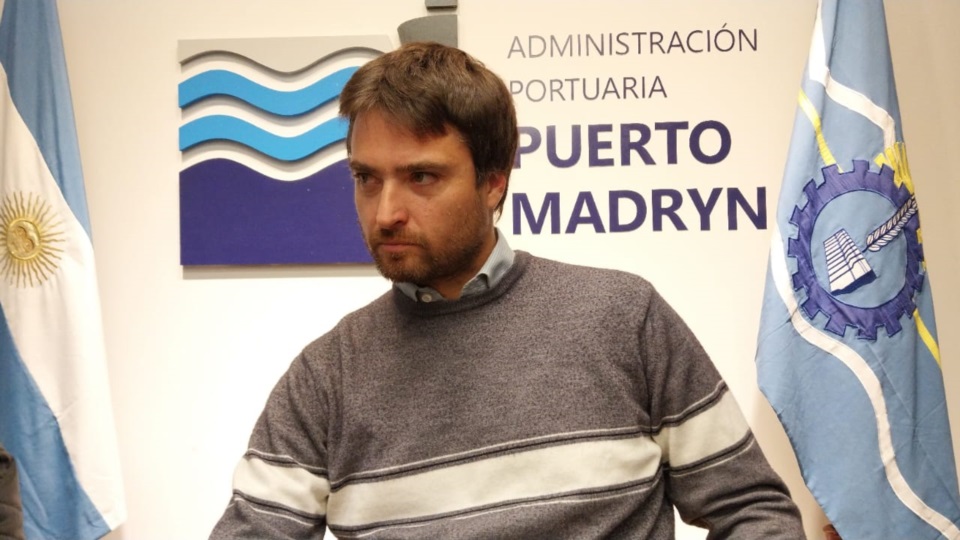 Andrés Arbeletche, secretario de Pesca de Chubut. 