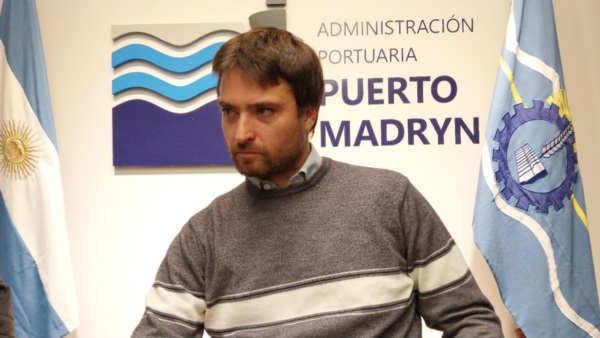 Andrés Arbeletche, secretario de Pesca de Chubut. 