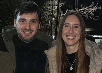 Lapadu con Torres, cuando era "nachista".