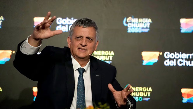 Marin, de YPF. Se fue de Chubut pero quiere volver por otro negocio.