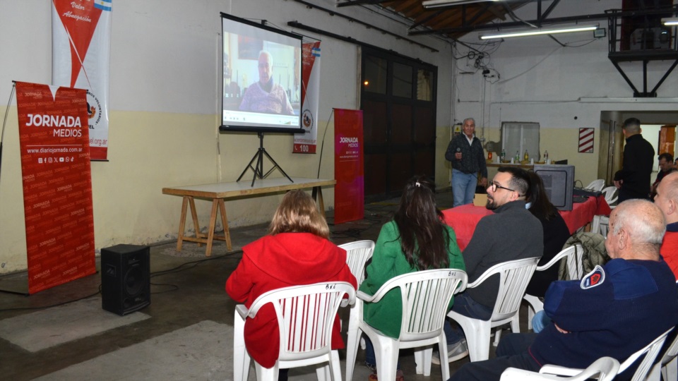 El principal grupo mediático de Chubut puso en escena el recuerdo de la entidad. 