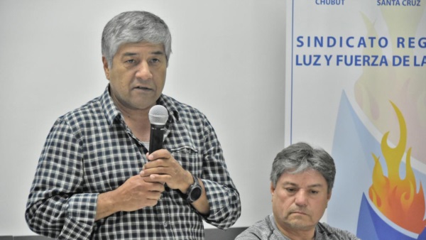 Roberto Fuentealba habló de la unidad.
