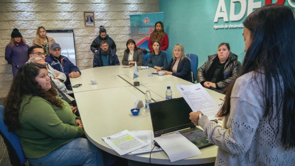 En las oficinas de ADER se realizó la reunión.