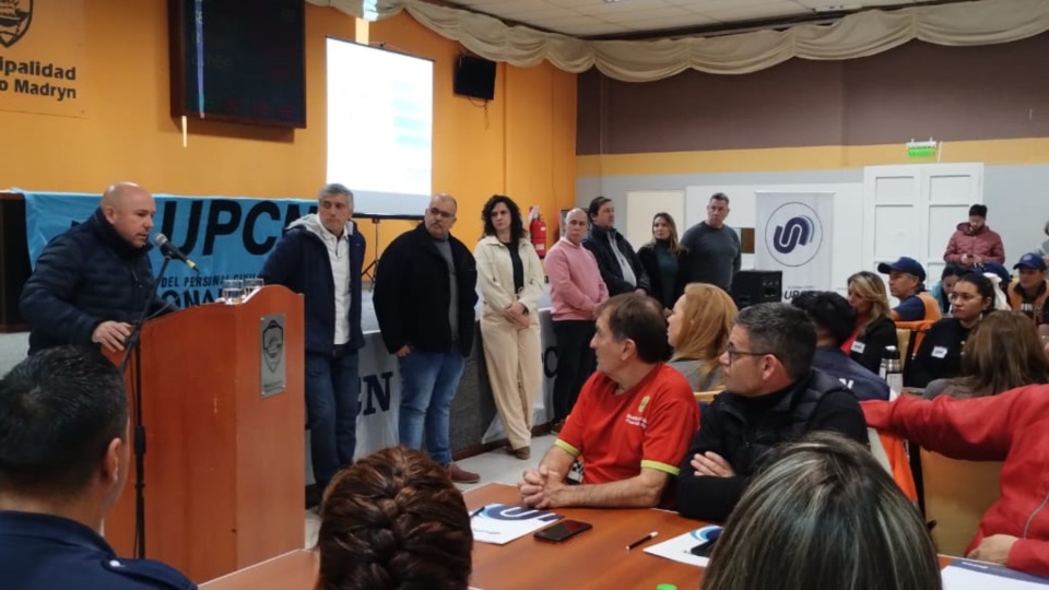 Gustavo Sastre en el lanzamiento del ciclo de capacitaciones.