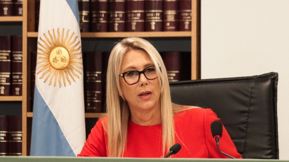 Karina Breckle, jueza de la causa.