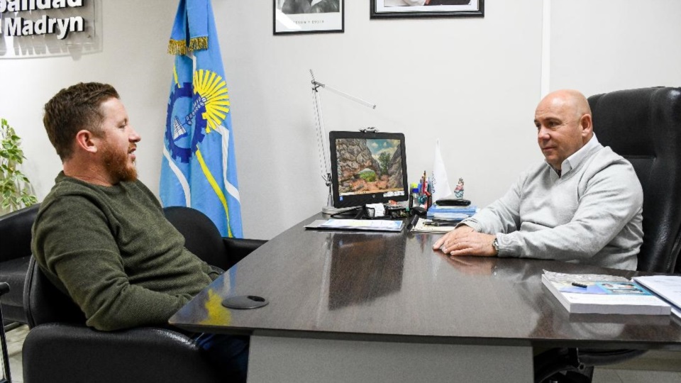 Dante Bowen y Gustavo Sastre y una labor conjunta.