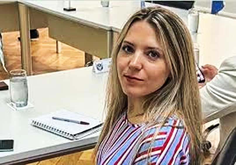 La subsecretaria de Autotransporte de la provincia, Jennifer Contardi.