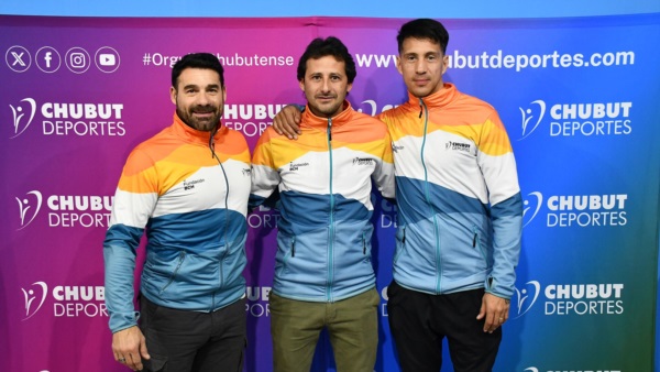 Gustavo Depardo, PF; Gabriel “Chaca” Conde, DT; y Mauro Villegas, asistente.