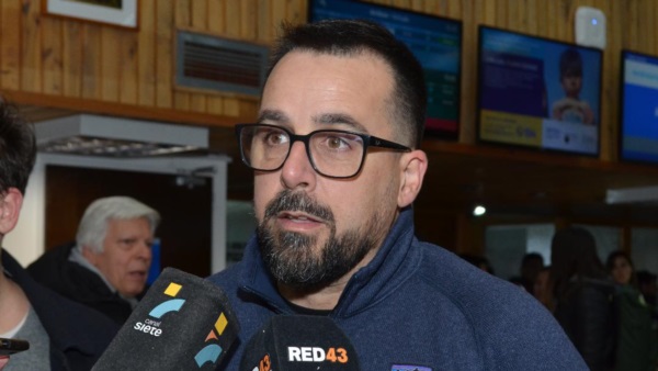El intendente Matías Taccetta, satisfecho.