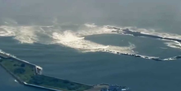 Japón fue uno de los primeros países en recibir las olas del tsunami.