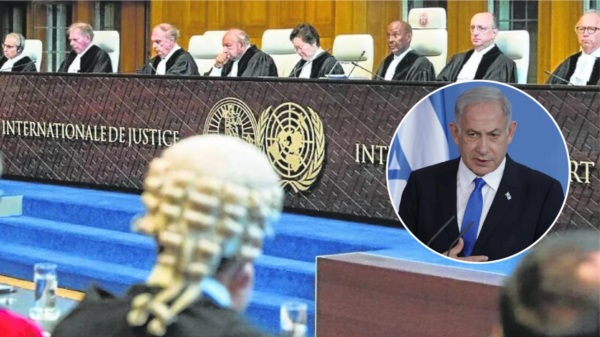 Por el genocidio en Gaza el premier israelí ha sido acusado por la Corte Penal Internacional de La Haya.