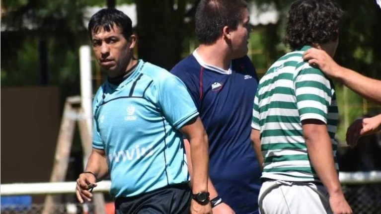 Víctor Riera, árbitro de la URAV, impartirá justicia en la final entre Bigornia y Trelew.