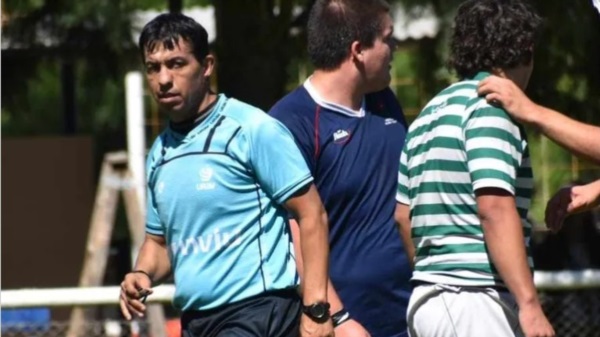 Víctor Riera, árbitro de la URAV, impartirá justicia en la final entre Bigornia y Trelew.