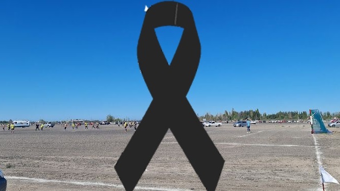 Lamentable episodio en una de las canchas de Veteranos de Trelew. Foto ilustrativa.