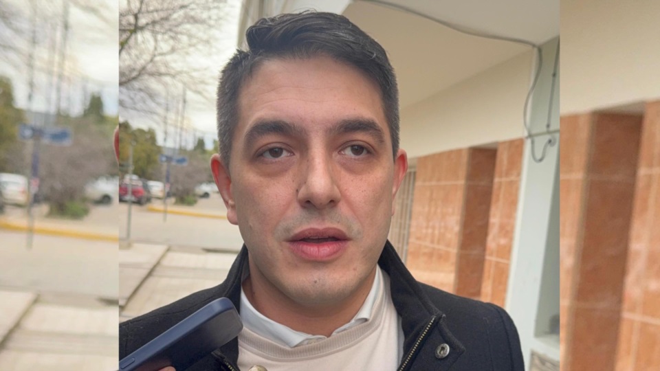 Cristian Olazábal, fiscal general. 