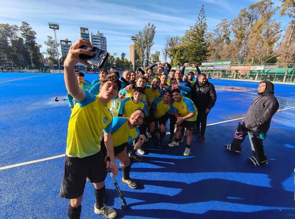 Selfie de los Caballeros.