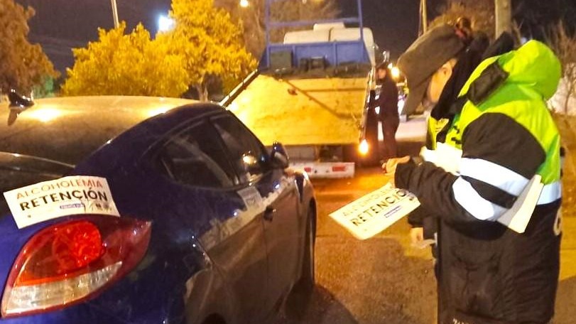 Durante este fin de semana, se retuvieron cinco vehículos.