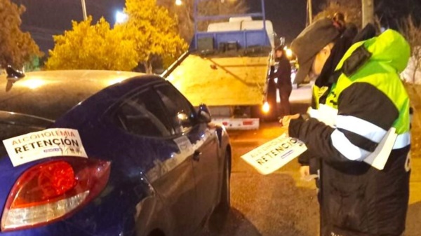 Durante este fin de semana, se retuvieron cinco vehículos.